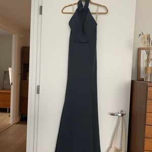 Beautiful never worn Jenny Yoo grey dress size 2